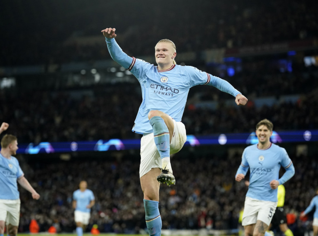 Haland: Rekao sam Gvardioli da želim da postignem "dupli het-trik"