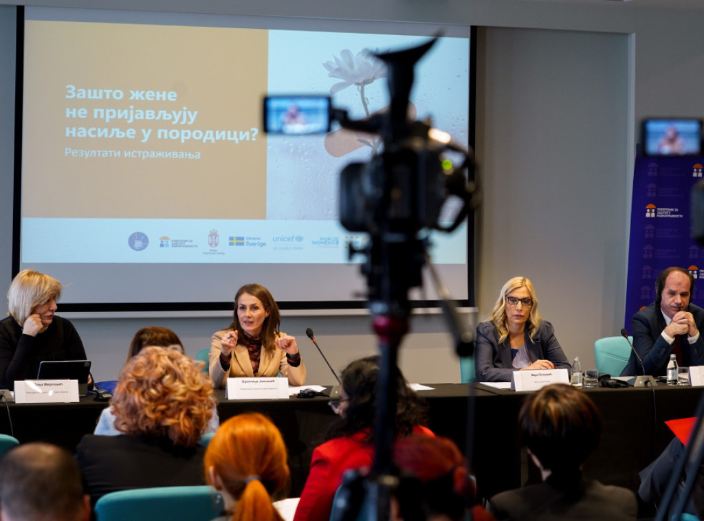 Održana konferencija na kojoj su predstavljeni rezultati istraživanja "Zašto žene ne prijavljuju nasilje u porodici"