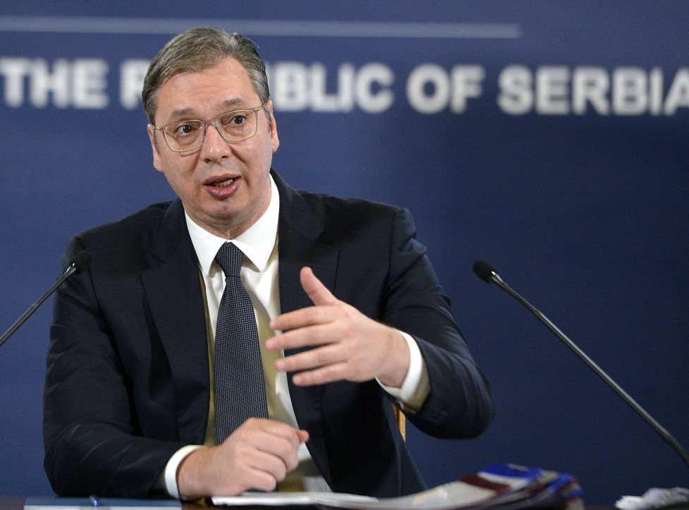 Vucic: Serbia's banking system stable, FX reserves at record high