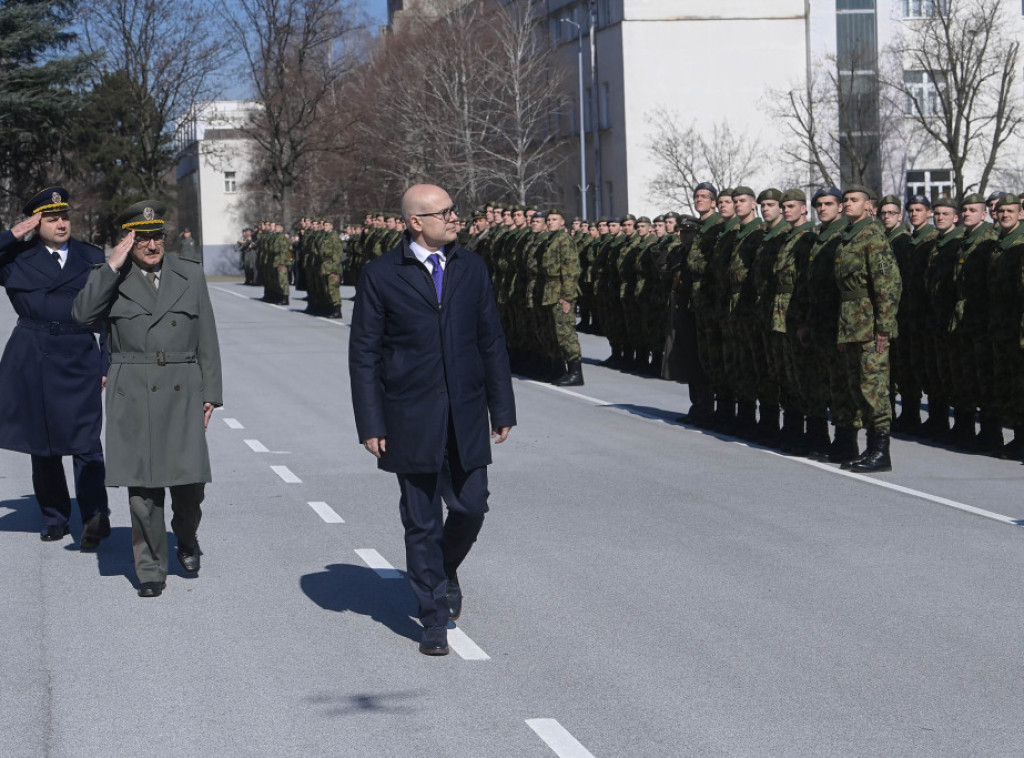 Ministar Vučević prisustvovao svečanosti povodom obeležavanja Dana Vojne akademije