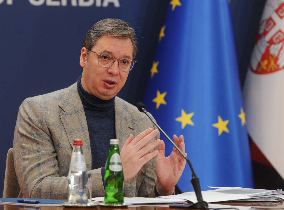 Vucic: Serbia ready to work on implementation up to its red lines
