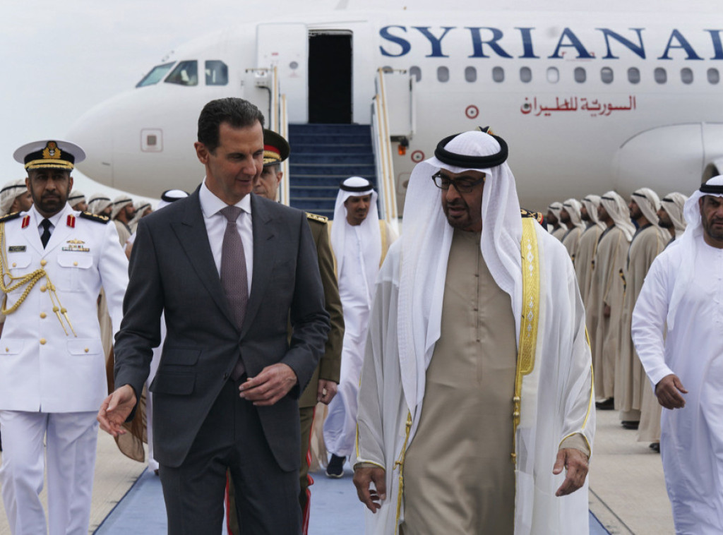 Predsednik Sirije boravi u zvaničnoj poseti UAE