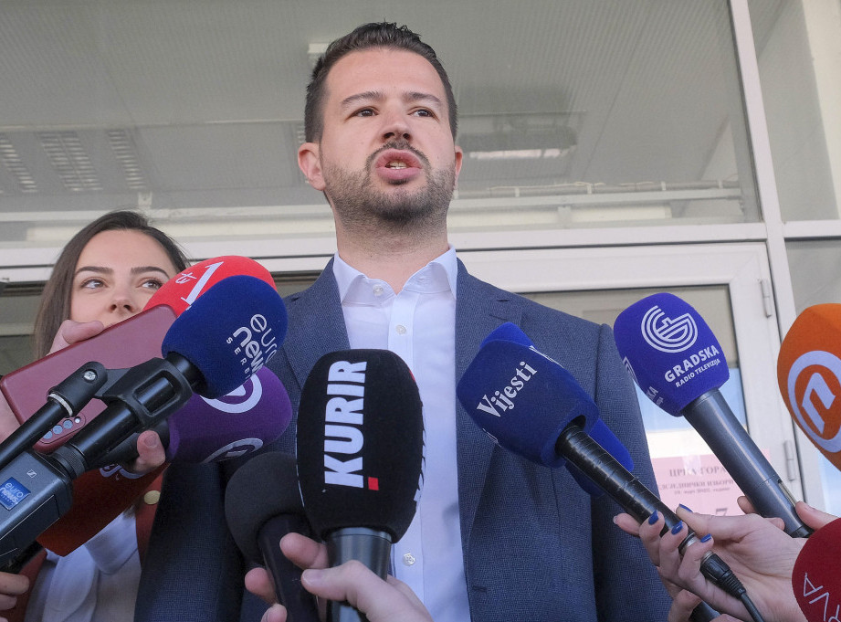 Crna Gora: Milatović dobio podršku Demokratskog fronta, Demokrata, URE i Ujedinjene Crne Gore