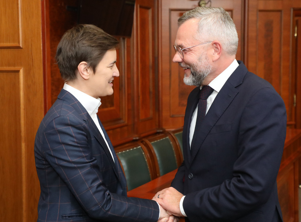 Brnabić razgovarala sa Rotom o bilaterali, evropskom putu Srbije, vladavini prava