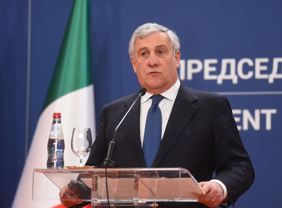 Tajani: Ukrajina ne treba da koristi italijansko oružje za napade na Rusiju