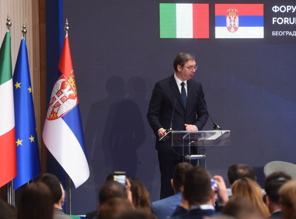 Vucic: Stellantis's electric car to boost our trade with Italy