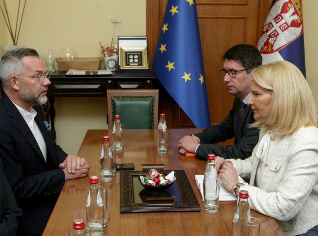 Miščević se sastala s Mihaelom Rotom, razgovarali o procesu pristupanja Srbije EU