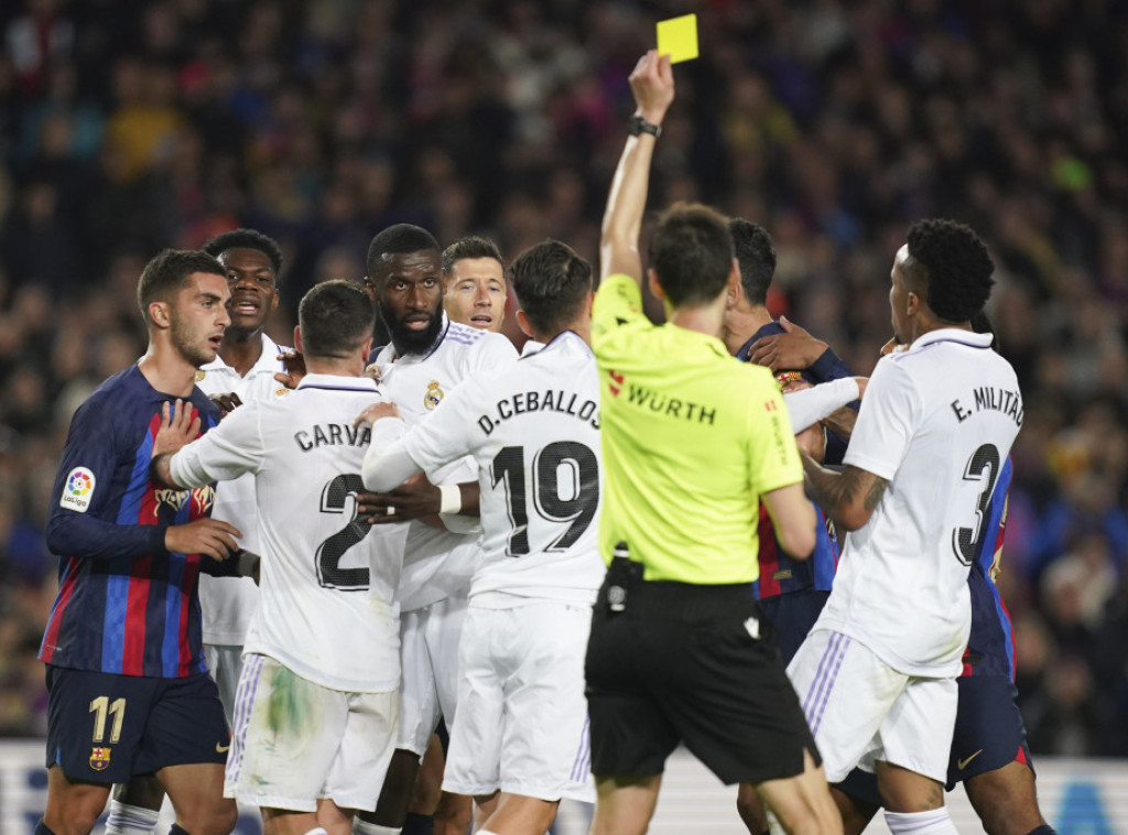 Real Madrid optužio sudiju za pristrasnost na meču protiv Barselone