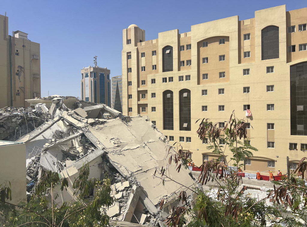 Urušila se četvorospratna zgrada u Dohi, najmanje jedna žrtva