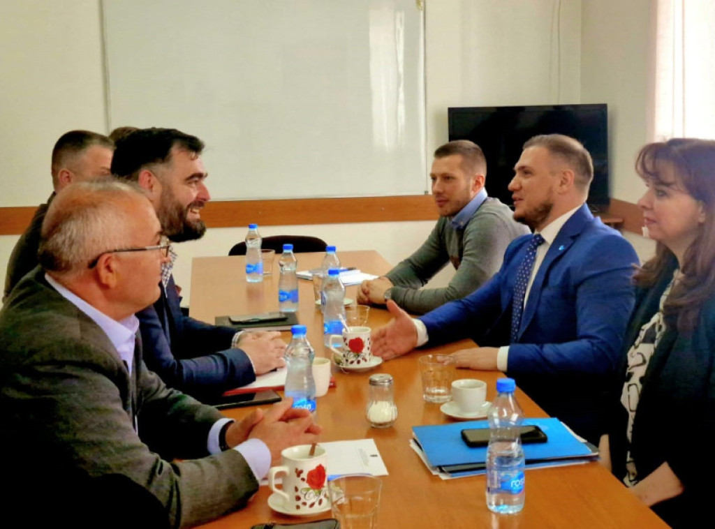 Državni sekretar Kurtović posetio Privremeni organ nacionalnog saveta albanske manjine