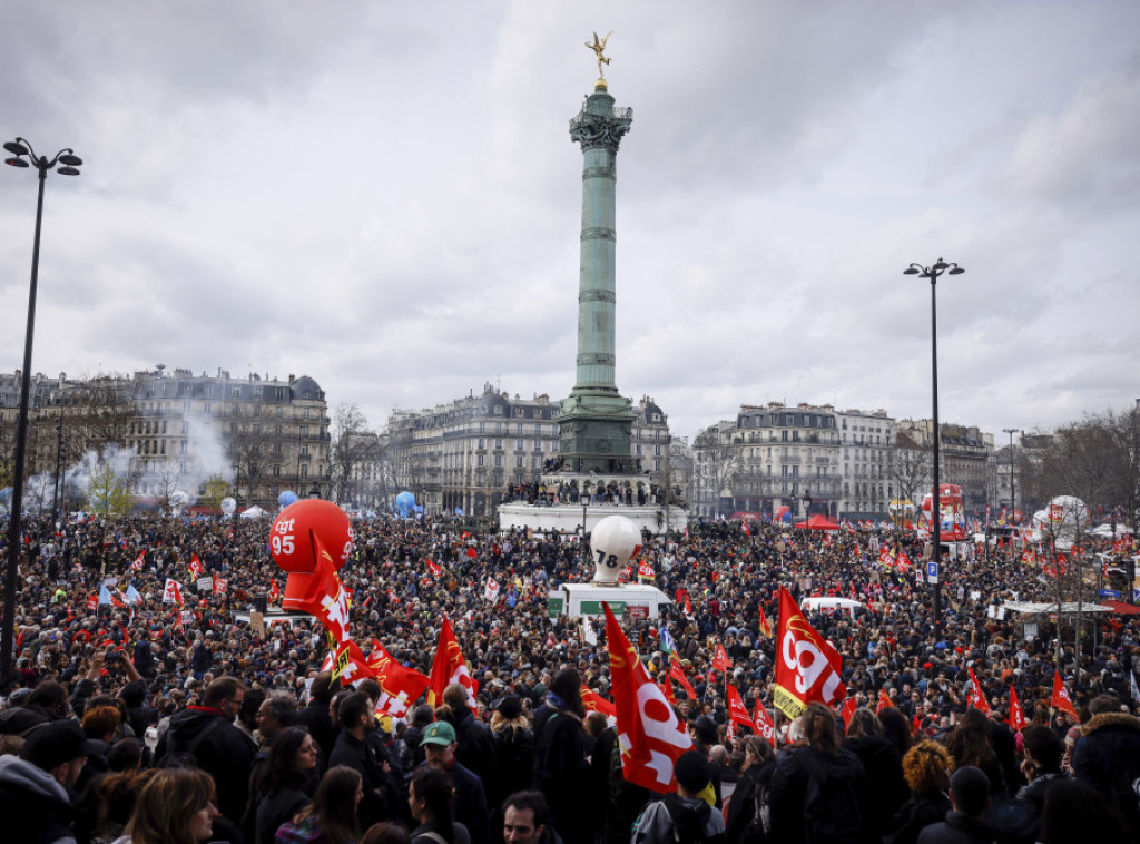 Širom Francuske protesti protiv penzione reforme