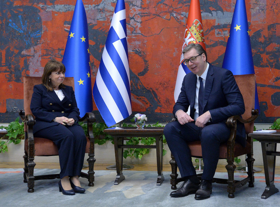 Vucic thanks Greece for respecting Serbia's territorial integrity