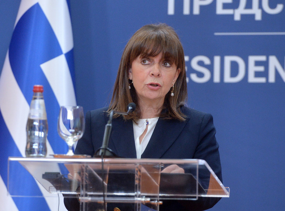 Predsednica Grčke: Evropska perspektiva Zapadnog Balkana je strateški prioritet naše zemlje