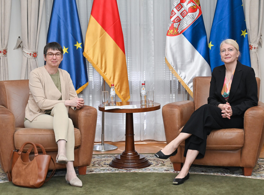 Ministarka Begović razgovarala sa ambasadorkom Nemačke u Srbiji