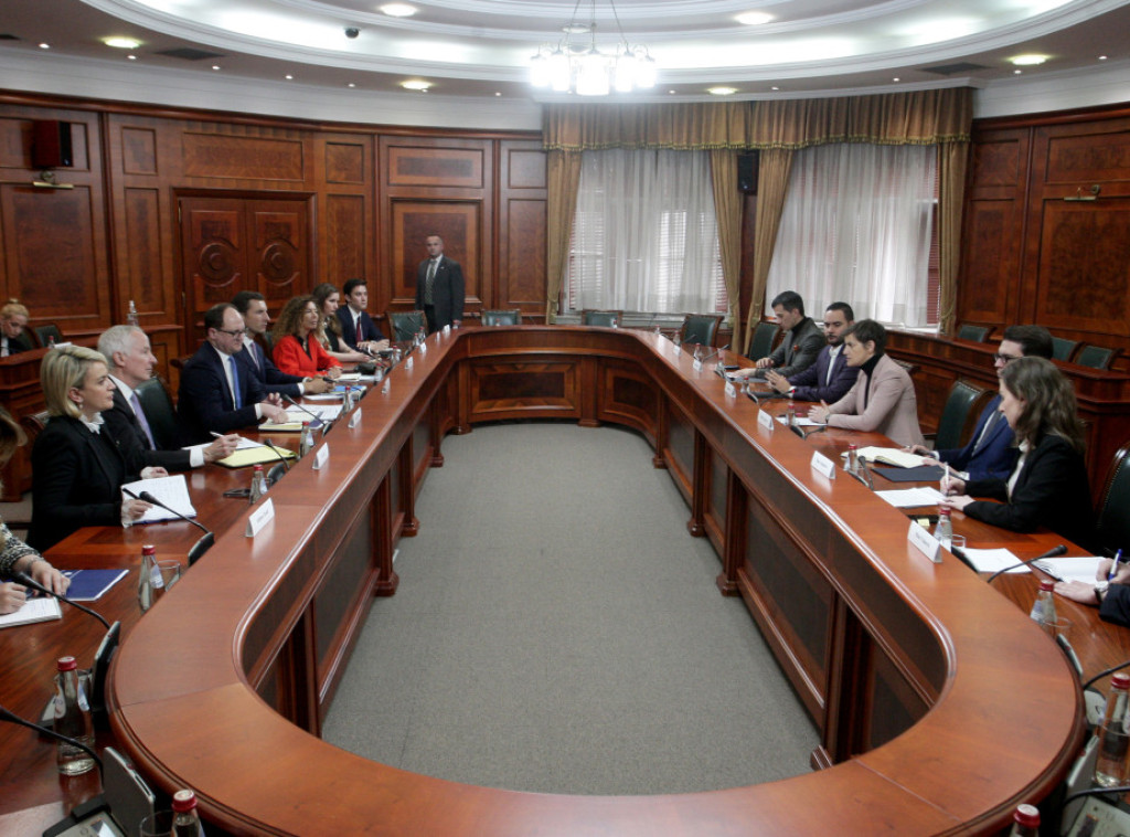 Ana Brnabić sastala se sa članovima delegacije Atlantskog saveta