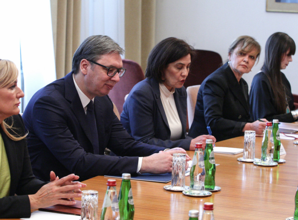 Vucic meets with French Senate delegation