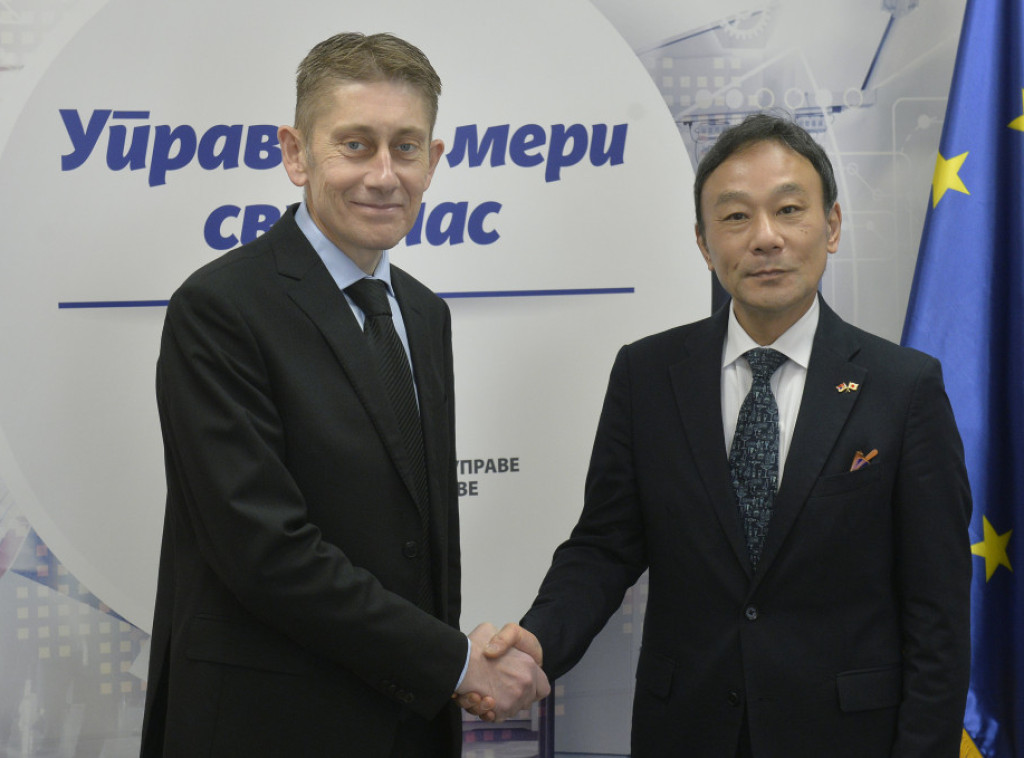 Aleksandar Martinović se sastao sa ambasadorom Japana, razgovarali o saradnji dve zemlje