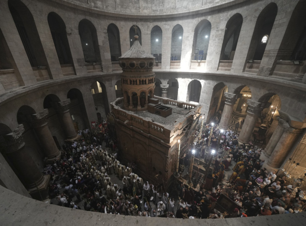 Jerusalim: Iz bezbednosnih razloga biće ograničen broj ljudi koji može da uđe u Hram Vaskrsenja Hristovog za Uskrs