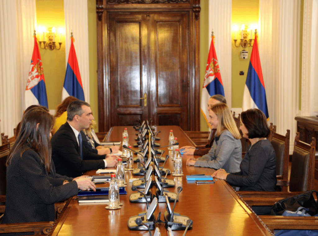 Orlić se sastao s Dejanom Kostadinovom, razgovarali  o saradnji Srbije i UNICEF-a