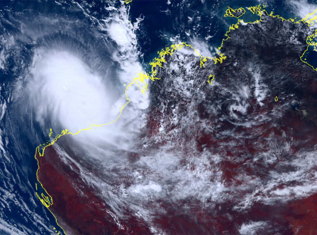 Ciklon Ilsa pogodio severozapad Australije, doneo novi rekord brzine vetra