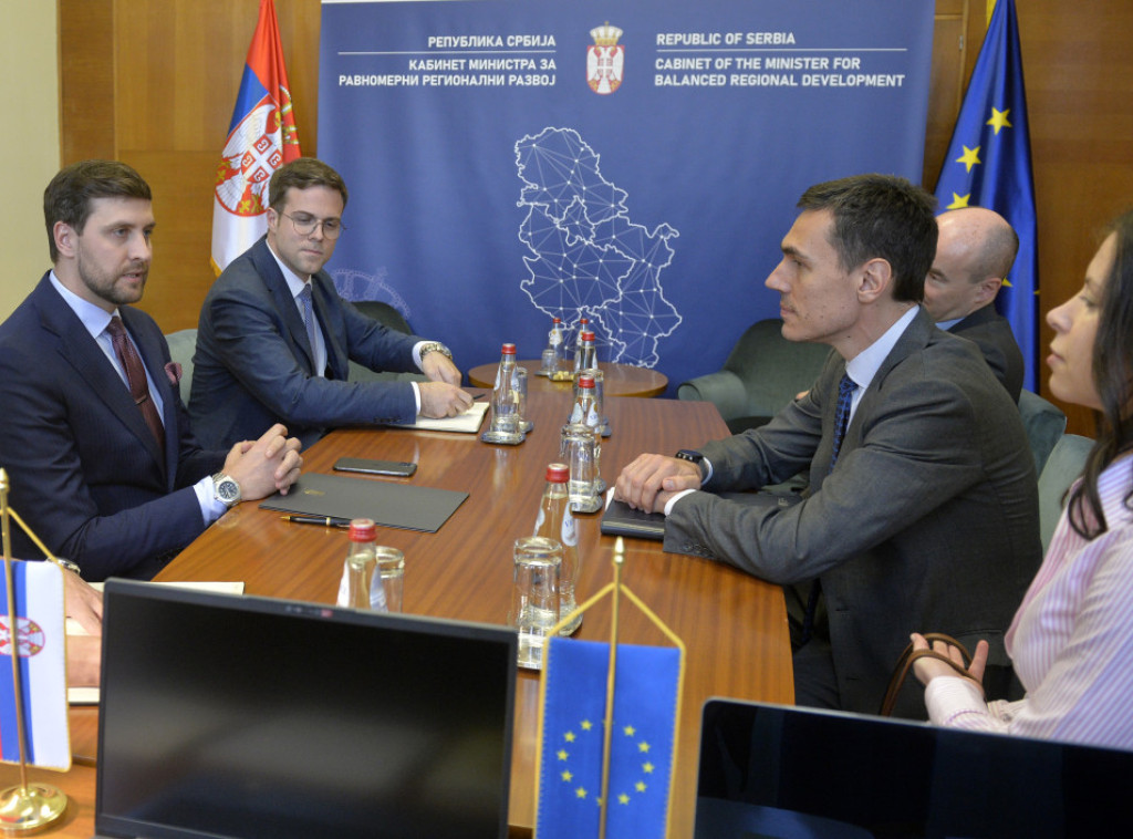 Đerlek se sastao sa Bragoncijem, razgovarali o projektima Evropske investicione banke u Srbiji