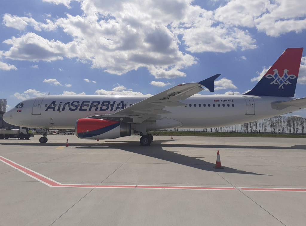 Air Serbia flights in April up by 66 pct y-o-y