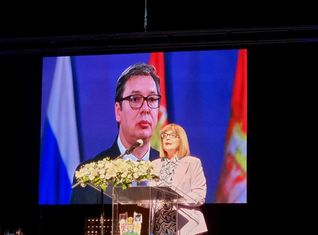 Maja Gojković, u ime predsednika Srbije, primila priznanje Počasni građanin Gornjeg Milanovca