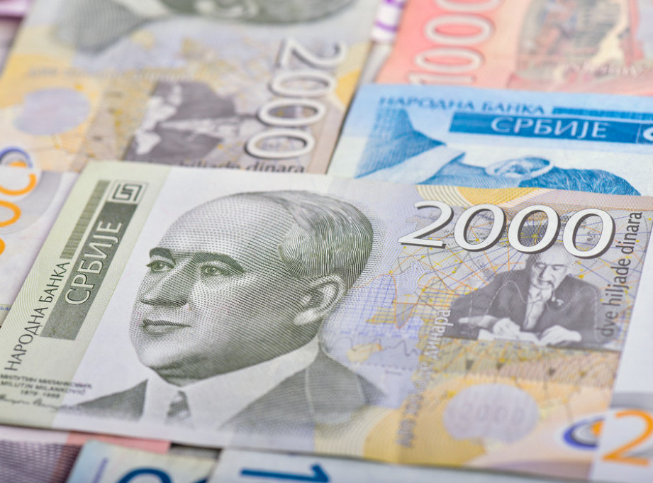 Dinar-to-euro exchange rate at RSD 117.2024