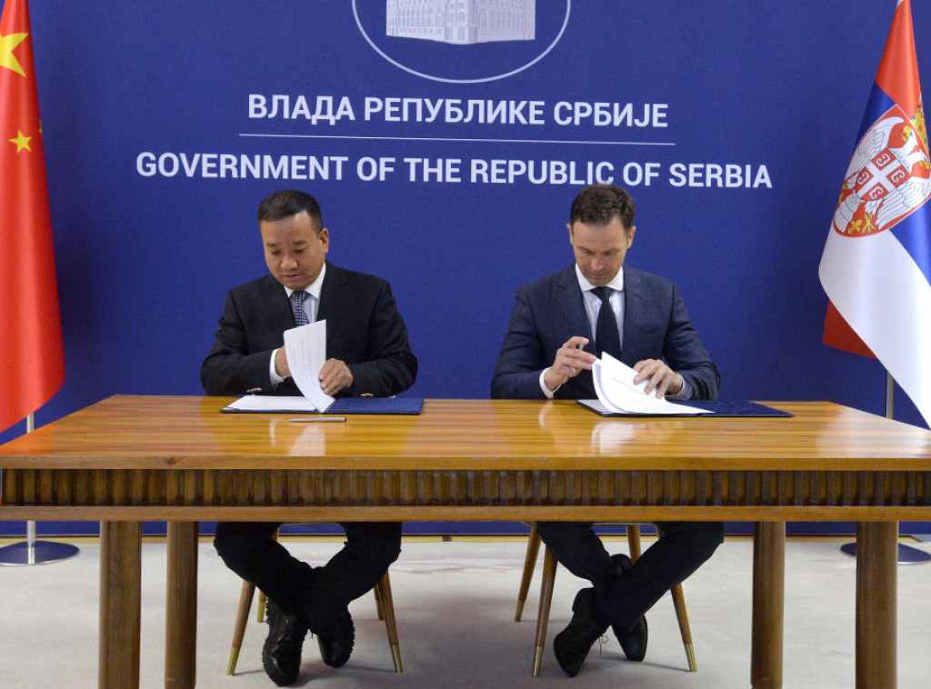 Serbian finance minister, Sinosure president sign MoU