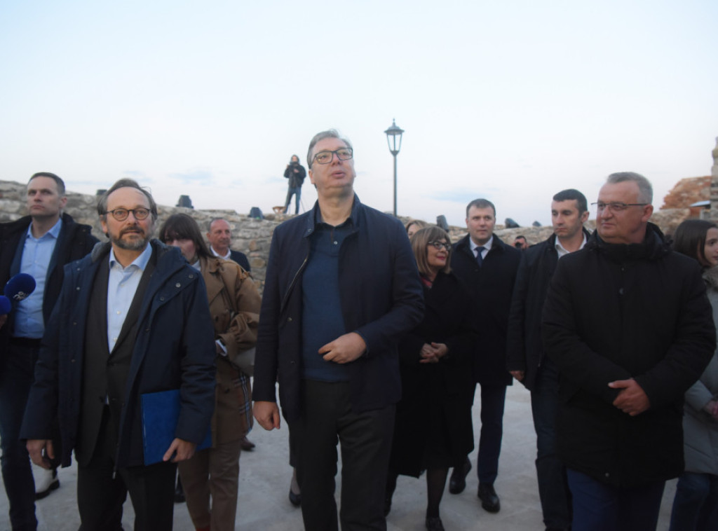 Predsednik Vučić otvorio tvrđavu Fetislam u Kladovu i zahvalio evropskim partnerima