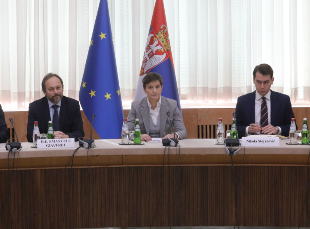 Premijerka Brnabić razgovarala sa predstavnicima Radne grupe Saveta EU - COELA