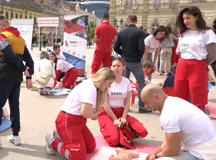 Održan prvi javni čas zdravstvene kampanje “Spasi me” u Novom Sadu