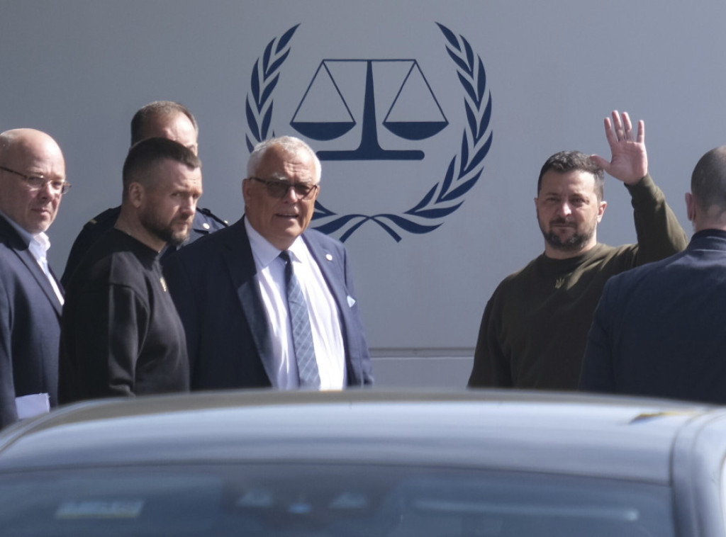 Zelenski posetio Međunarodni krivični sud koji je izdao poternicu za Putinom