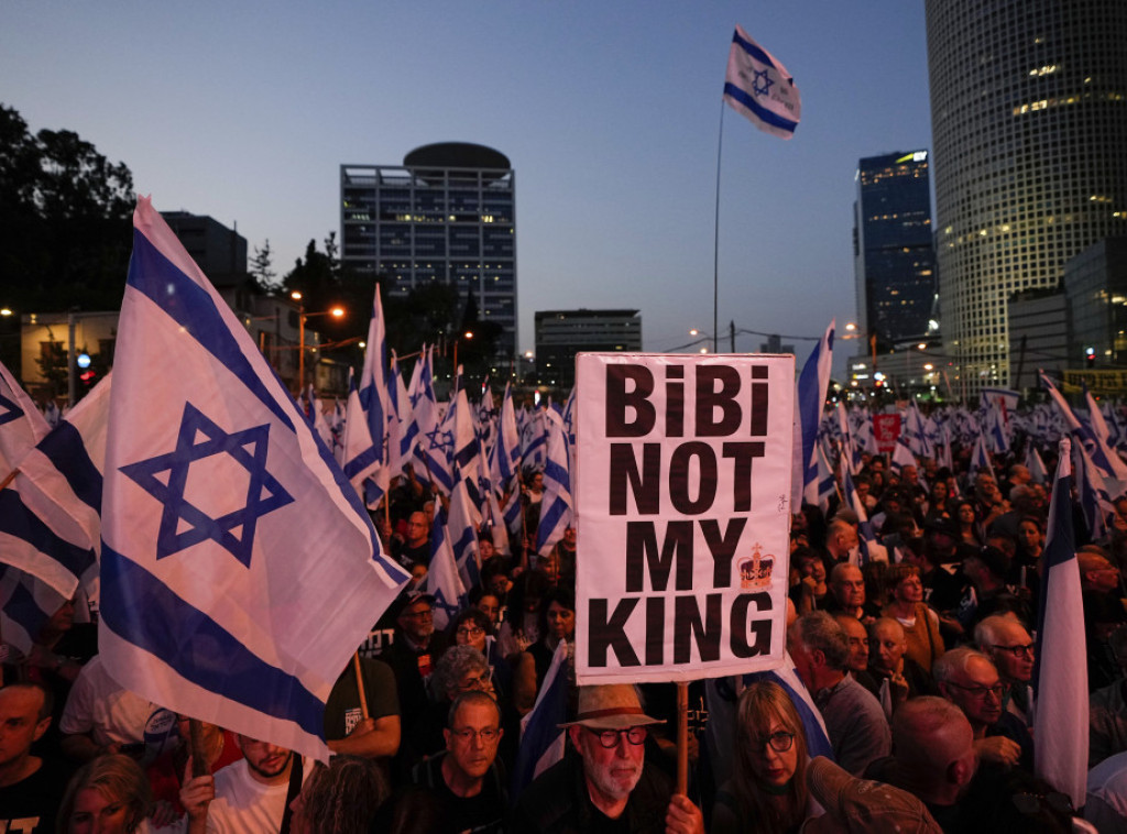 U Izraelu održan novi protest protiv reforme pravosuđa