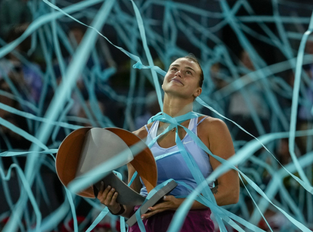 Sabalenka smanjila prednost Švjontek na vrhu WTA liste, Krunićeva 127.