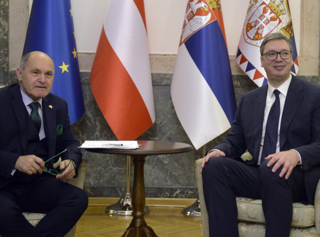 Vucic thanks Austria for supporting Serbia on EU path