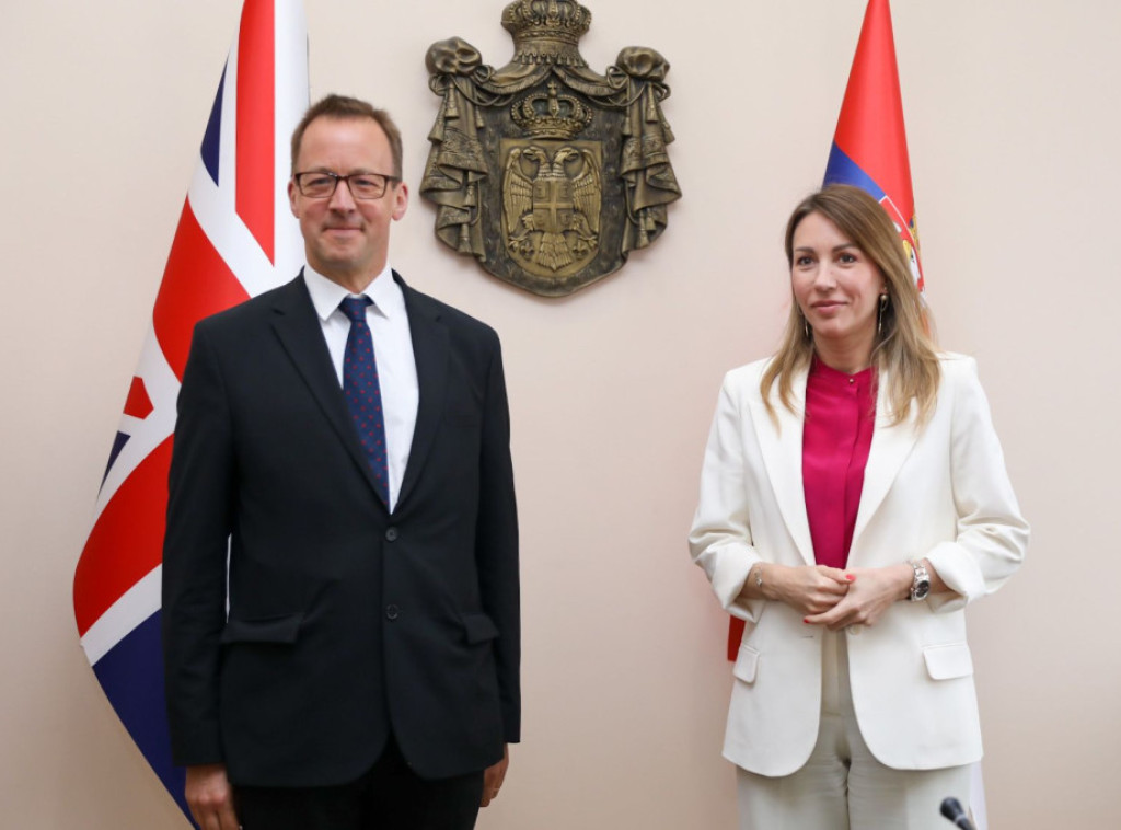 Đedović razgovarala sa predstavnikom Velike Britanije o saradnji u oblasti energetike