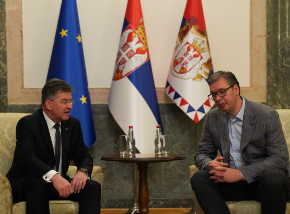 Lajcak: Meeting with Vucic, Petkovic addressed way forward on agreement
