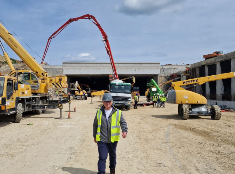 Goran Vesić: Radovi na obilaznici polako se privode kraju, saobraćaj od juna