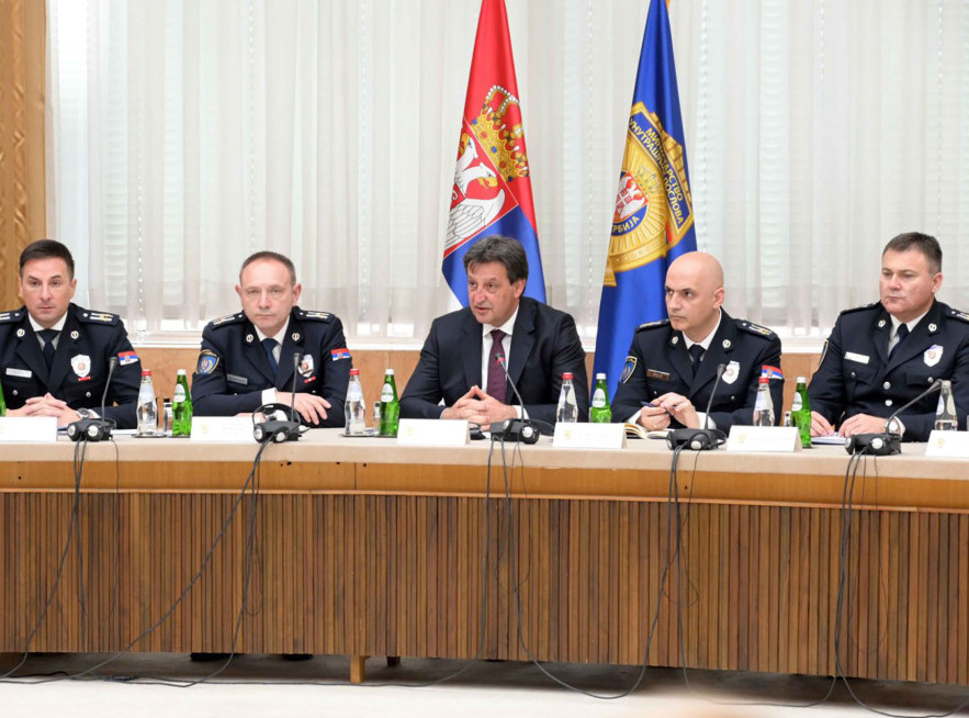 Gašić održao kolegijum o rezultatima rada policije u poslednjih šest meseci