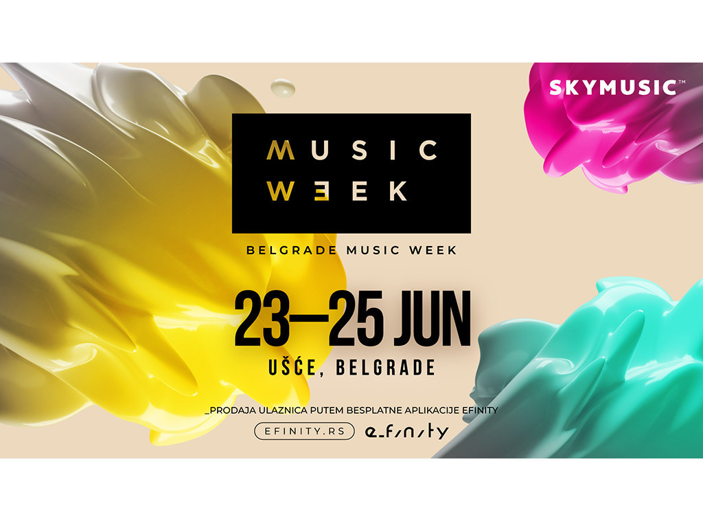 Festival "Belgrade Music Week" biće održan od 23. do 25. juna na Ušću