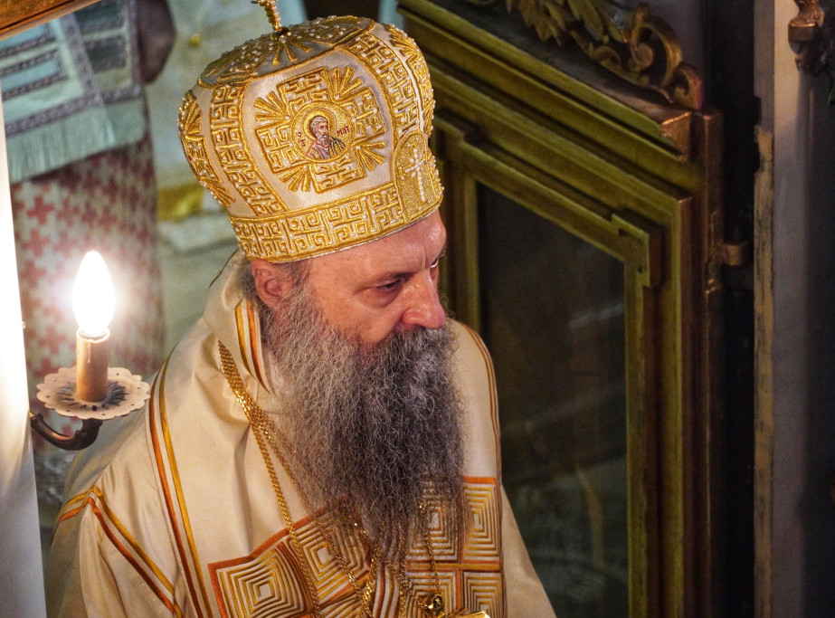 Sinod MPC-OA odlikovao patrijarha Porfirija Ordenom Sv. Klimenta Ohridskog