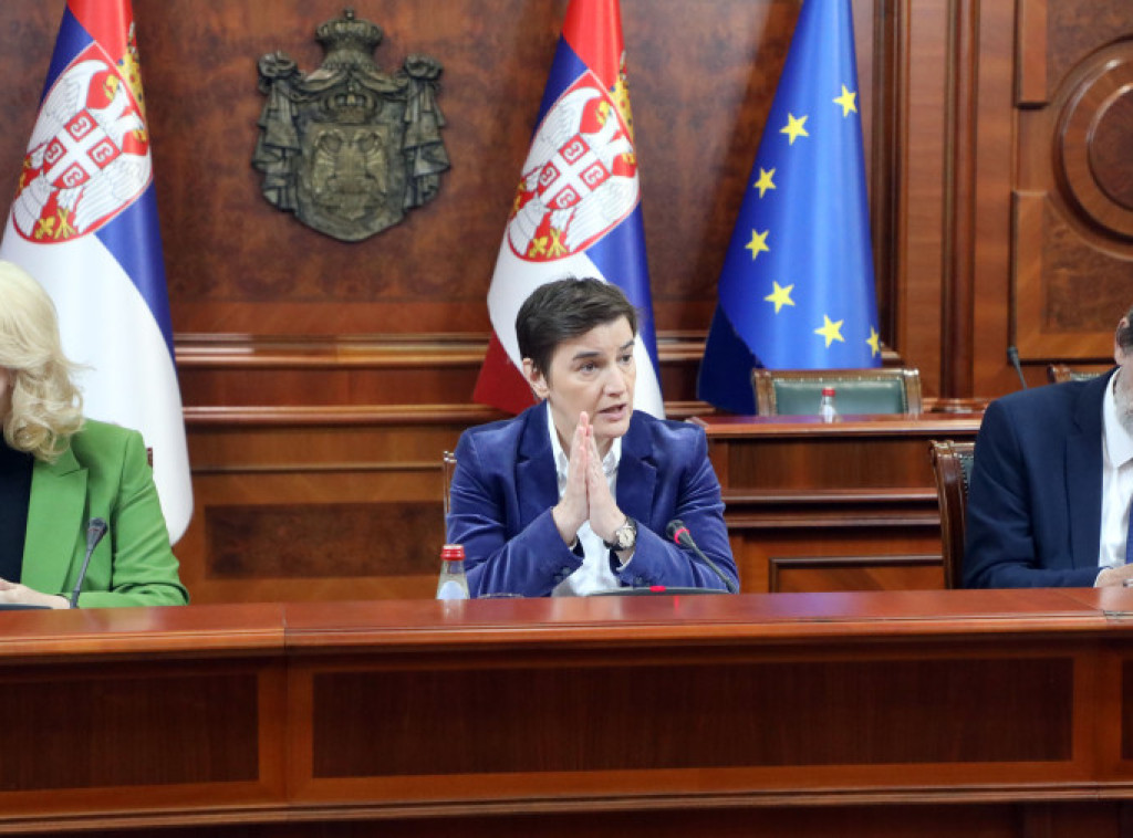 Brnabić na Savetu za sprečavanje vršnjačkog nasilja poručila da je cilj nulta tolerancija na nasilje