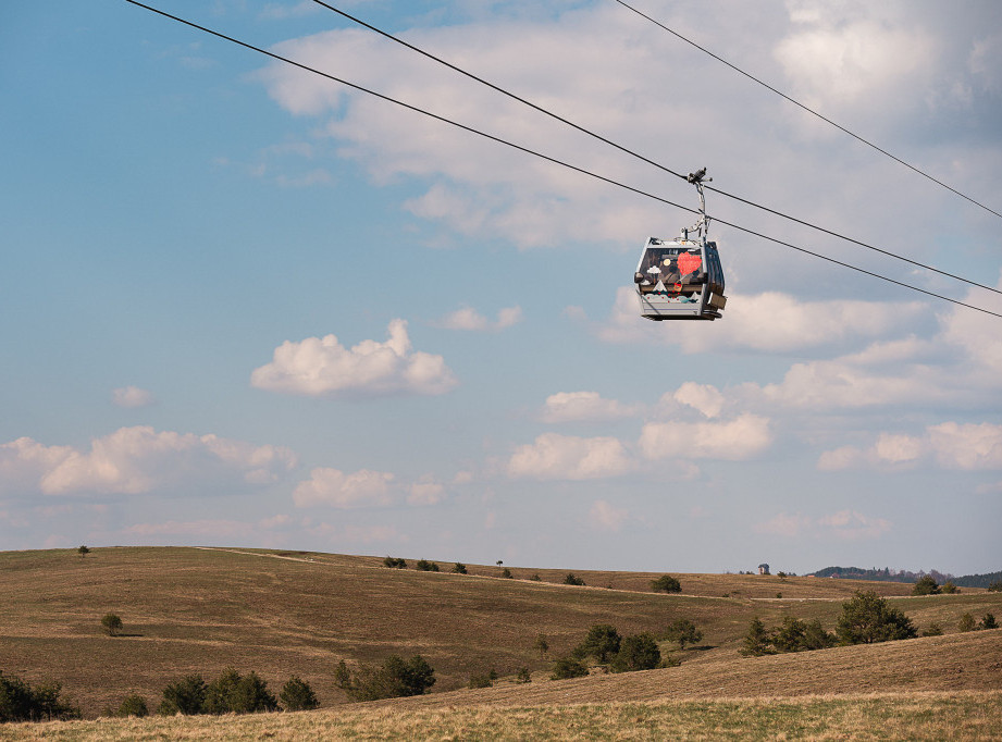 Zlatiborska gondola za prvomajske praznike zabeležila milionitog putnika