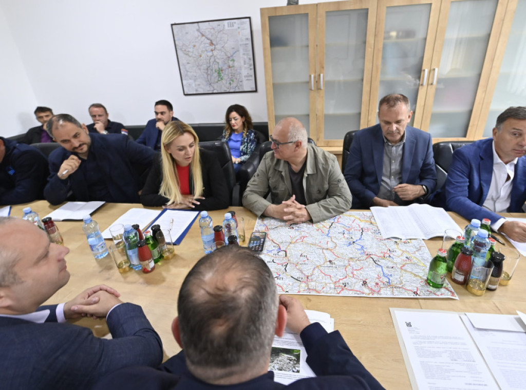 Goran Vesić i Jelena Tanasković u radnoj poseti Ivanjici, tema sastanka posledice nevremena