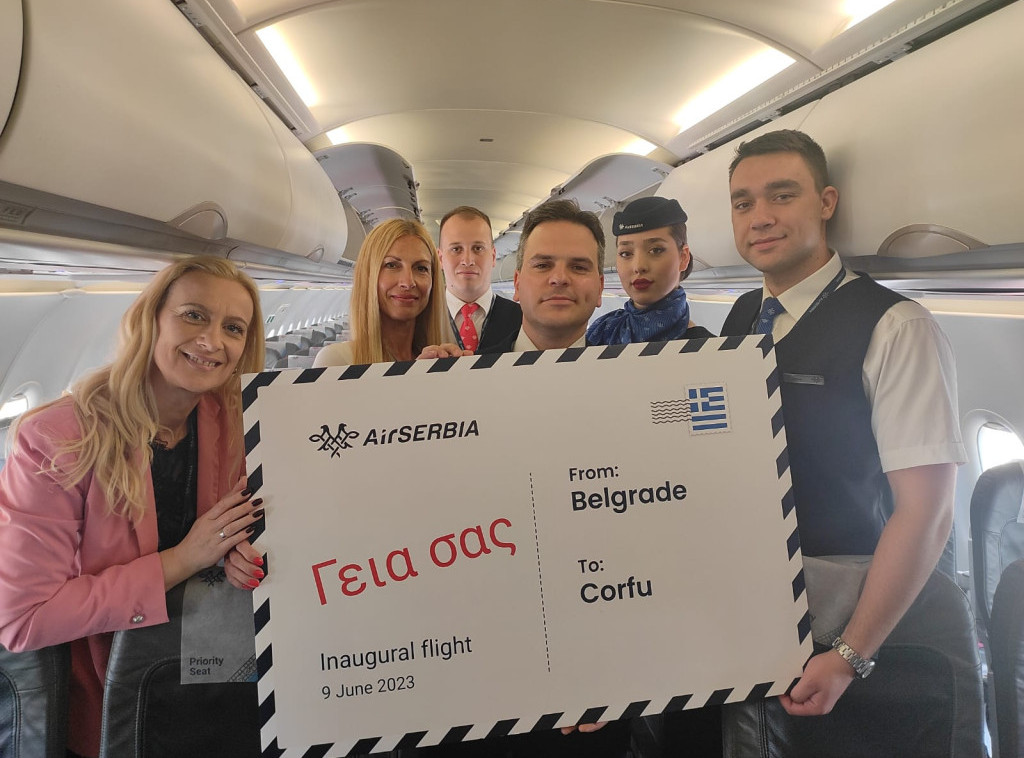 Er Srbija: Od danas direktni letovi do Krfa