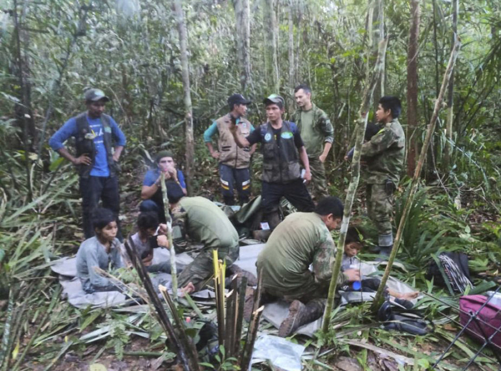 Lekari: Deca spasena u kolumbijskoj džungli su u "prihvatlјivom kliničkom stanju"
