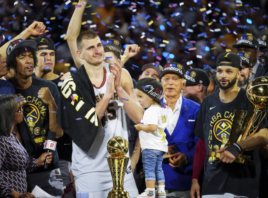 Košarkaši Denvera osvojili prvu titulu NBA šampiona, dabl-dabl Jokića za istoriju