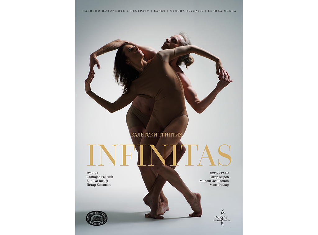 Premijerom Baletskog triptiha "Infinitas" Narodno pozorište u Beogradu daje omaž svom nasleđu