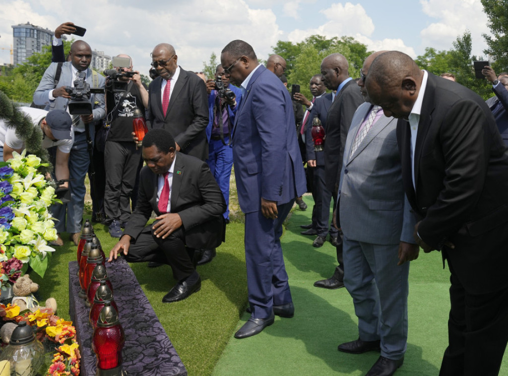 Najmanje dve eksplozije potresle Kijev u kome boravi afrička mirovna delegacija; Putin spreman da pregovara